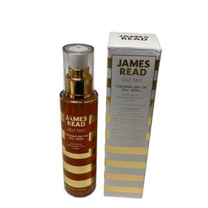 James Read Tan Coconut Dry Oil Tan Face‎ & Body 3.3oz Damaged (READ)